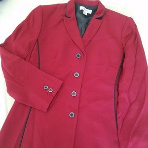Casual Corner Red Blazer